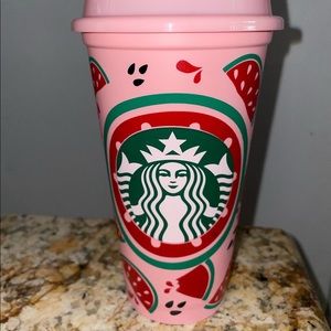 Watermelon Starbucks Customized Hot Cup